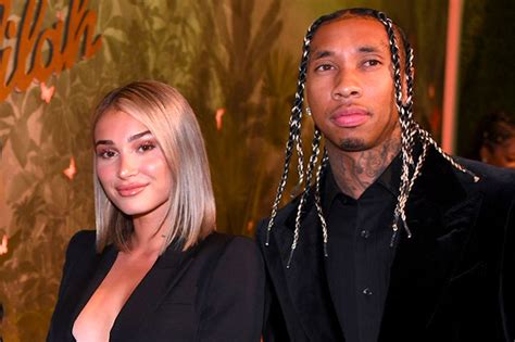 camaryn swanson|Tyga arrested for felony domestic violence after。